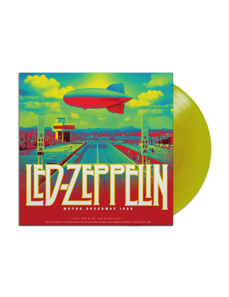 Led Zeppelin - Motor Speedway 1969 (Lime Transparent Vi