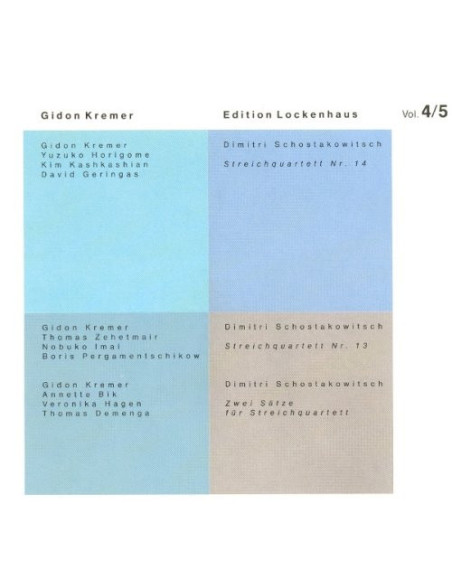 Kremer Gidon - Edition Lockenhaus Vol.4/5