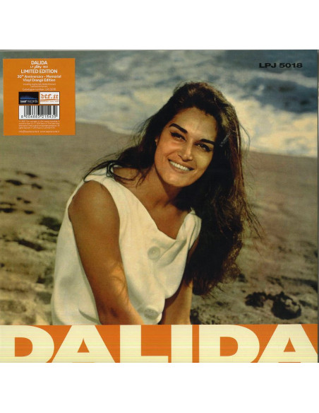 Dalida - The Jolly Years 1959/62 (Ltd.Ed.Orange Vinyl)