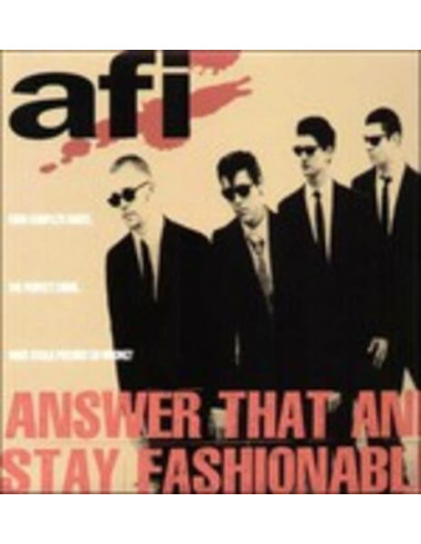 Afi - Answer That And Stay Fashionable
