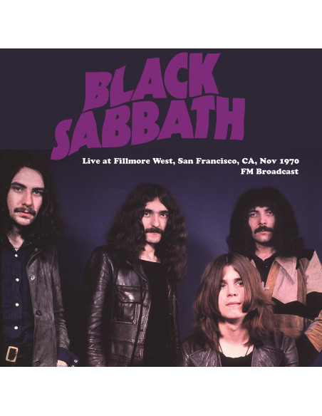 Black Sabbath - Live At Fillmore West, San Francisco, Ca