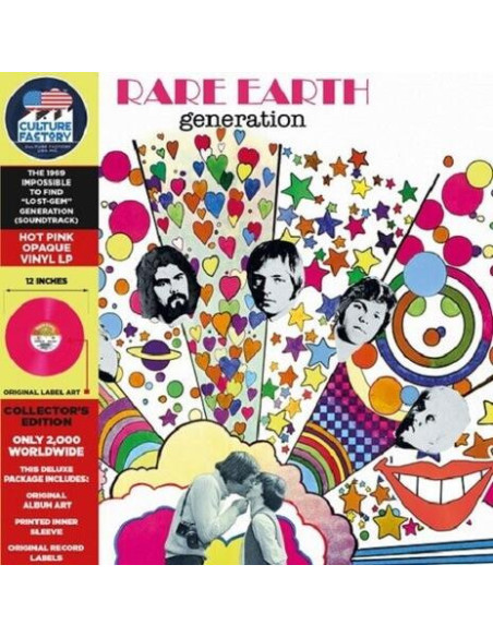 Rare Earth - Generation - O.S.T.  - Pink Vinyl
