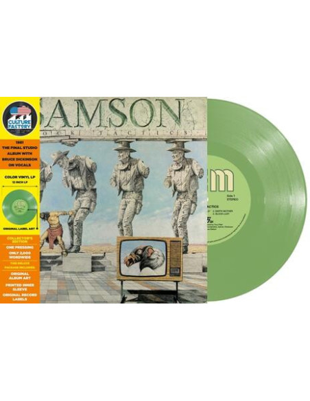 Samson - Shock Tacticts  - Vinyl Green