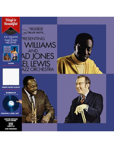 Williams Joe - Presenting Joe Williams and Thad Jones  - The Jazz Orchestra - Blue Vinyl