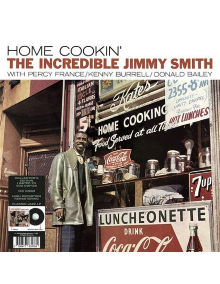 Smith , The Incredible Jimmy - Home Cookin' - Black Vinyl