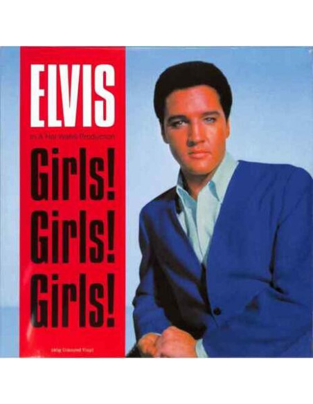 Elvis Presley - Girls! Girls! Girls!  (Blue Vinyl)