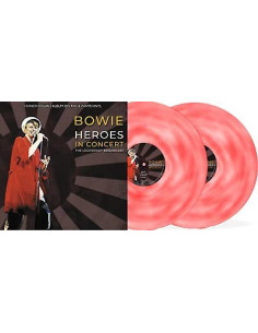 Bowie David - Heroes In Concert - 2X10p Red and Blue Vinyl