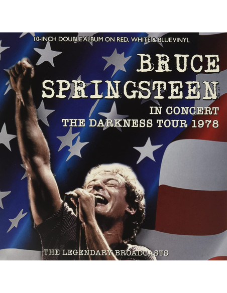 Springsteen Bruce - In Concert - The Darkness Tour -2X10p White and Blue Vinyl