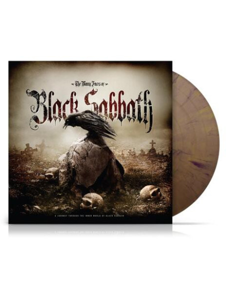 Black Sabbath - The Many Faces Of Black Sabbath - 2Lp - Gold and Blavk Vinyl