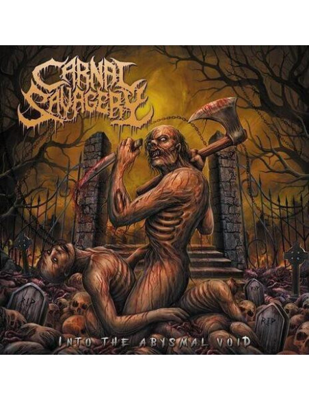 Carnal Savagery - Into The Abysmal Void (Vinyl Clear Yellow)