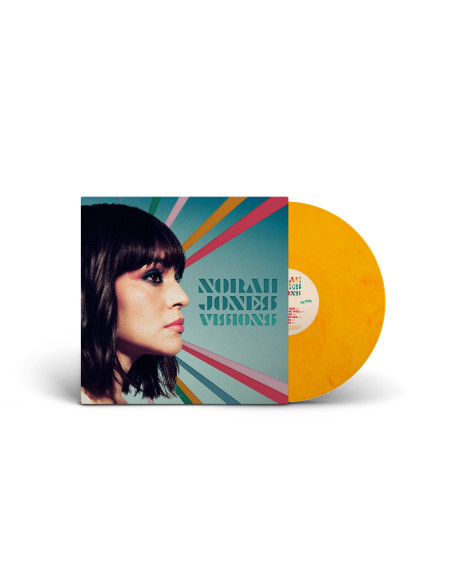 Jones Norah - Visions - Orange Blend Vinyl Alternative Cover Indie Exclusive LTD.ED.