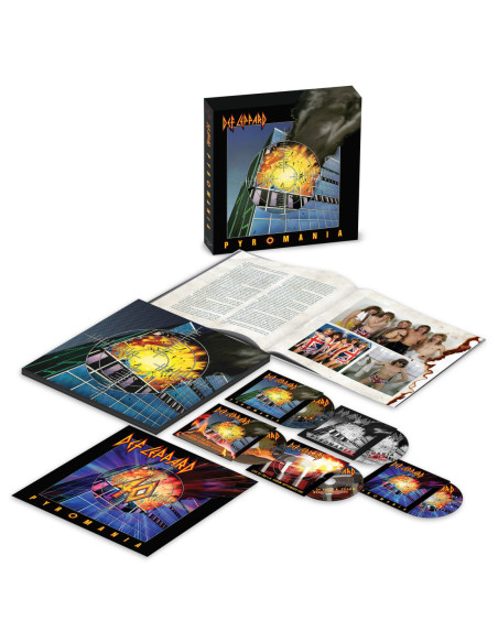 Def Leppard - Pyromania (Super Deluxe 4 Cd - Bluray) - (CD)
