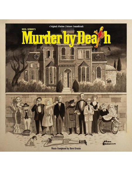 O. S. T. -Murder By Death( Dave Grusin) - Murder By Death (180 Gr. Vinyl Gatefold)