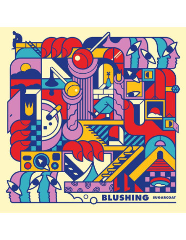 Blushing - Sugarcoat (Red Vinyl)
