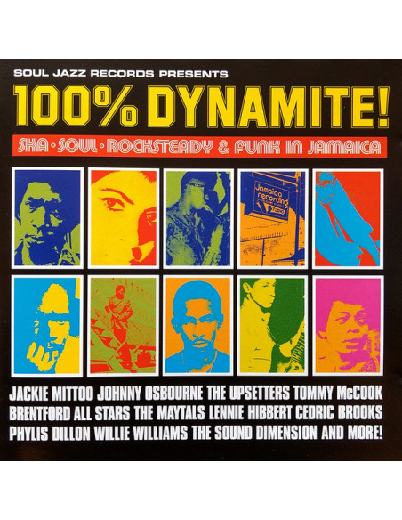 Compilation - 100% Dynamite ! Ska,Soul,Rocksteady and Funk In Jamaica