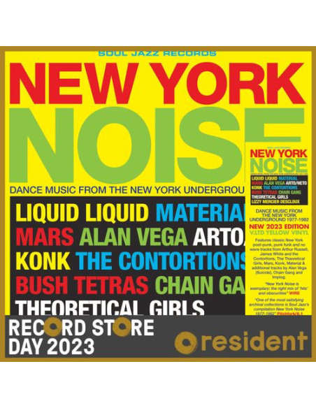 Compilation - New York Noise - Dance Music From The New York Underground 1978-82 (Vinyl Yellow