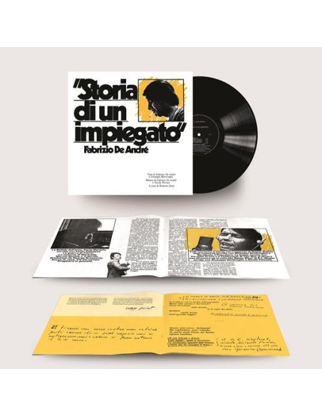 De Andre' Fabrizio - Storia Di Un Impiegato (Lp 180 Gr.- Nuovo Libretto Edi.) - Edizione Way Point