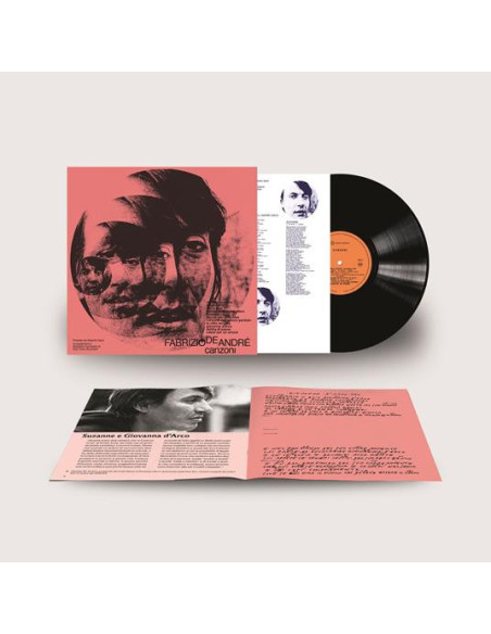 De Andre' Fabrizio - Canzoni (Lp Nero 180 Gr. - Nuovo Libretto Editoriale) - Edizione Way Point