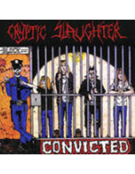 Cryptic Slaughter - Convicted - Black Ice W/Splatter Vinyl