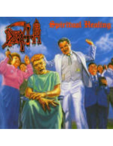 Death - Spiritual Healing - Red Cyan and Black