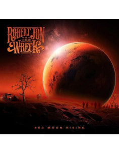 Robert Jon and The Wre - Red Moon Rising - Red and Black Splatter