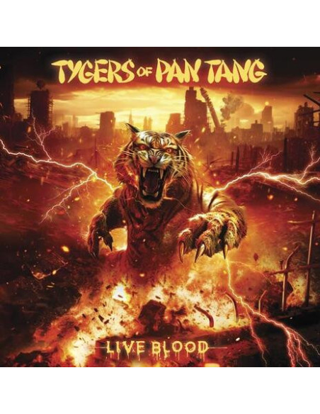 Tygers Of Pan Tang - Live Blood - (CD)