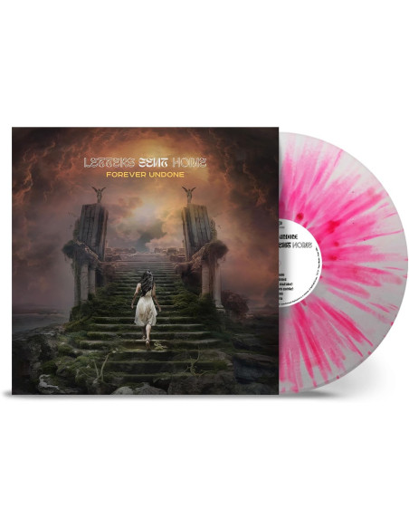 Letters Sent Home - Forever Undone (Vinyl White With Pink Splatter)