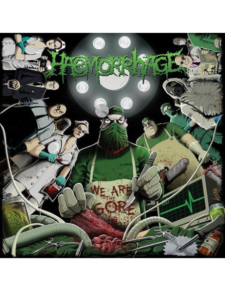 Haemorrhage - We Are The Gore - Green W/Splatter Vinyl