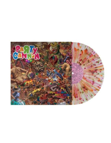 Party Cannon - Injuries Are Inevitable - Splatter Vinyl