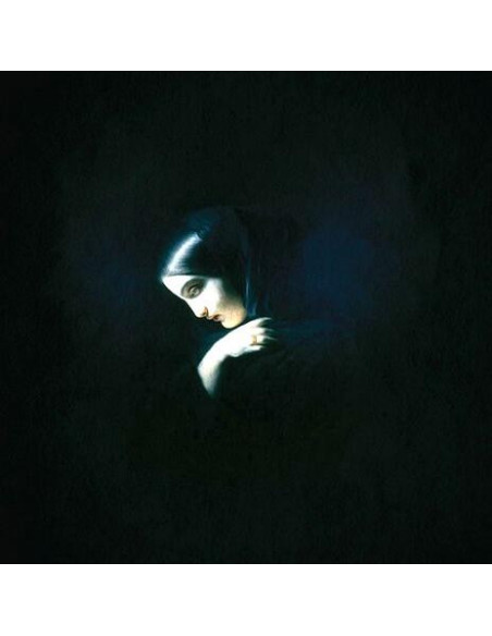 True Widow - Circumambulation -Sea Blue and White Merge