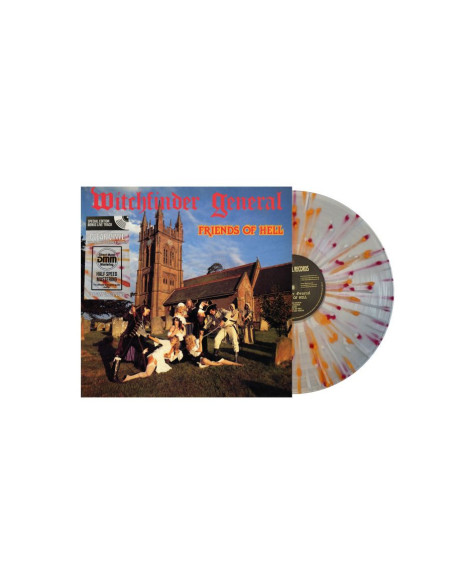 Witchfinder General - Friends Of Hell (Clear Red and Orange)