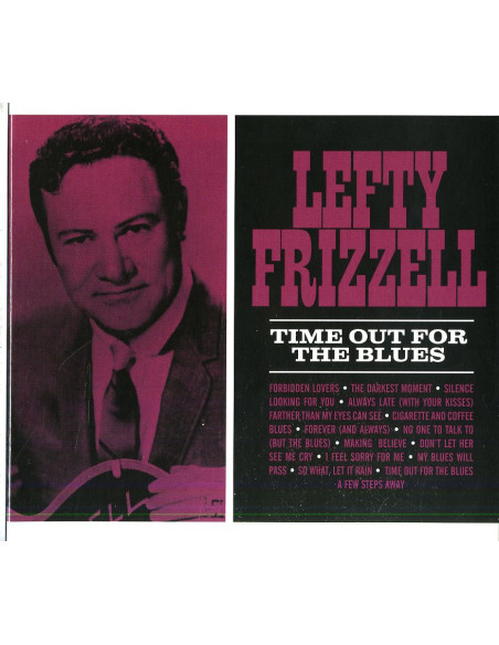 Frizzell Lefty - Time Out For The Blues - (CD)