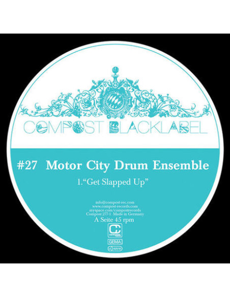 Motor City Drum Ense - Motor City Drum Ensemble-Compost Black L