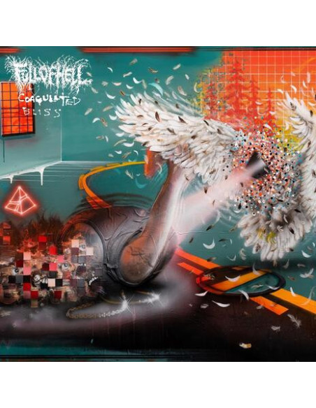Full Of Hell - Coagulated Bliss - Clear With Splatter