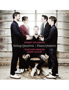 Quatuor Hanson Adam - Robert Schumann: String Quartets and Piano - (CD)