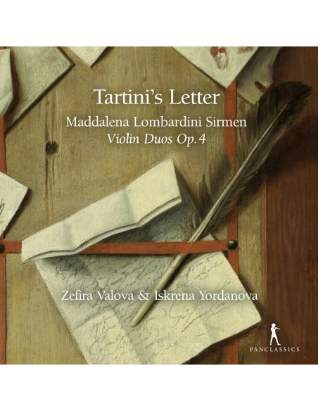 Valova Zefira / Yor - Tartini'S Letter - Violin Duos Op. 4 - (CD)