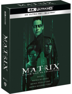 Matrix 4 Film Collection (4 x 4K Ultra Hd-4 Blu-Ray)