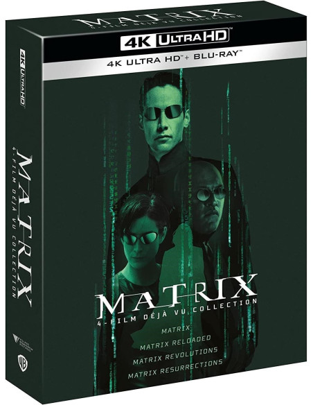 Matrix 4 Film Collection (4 x 4K Ultra Hd-4 Blu-Ray)
