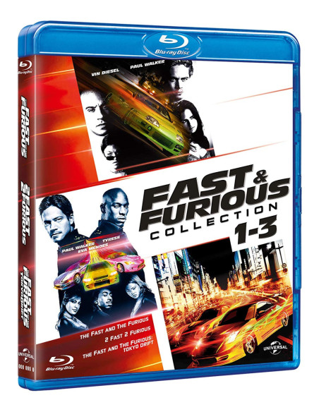Fast & Furious Tuning Collection (3 Blu-Ray)