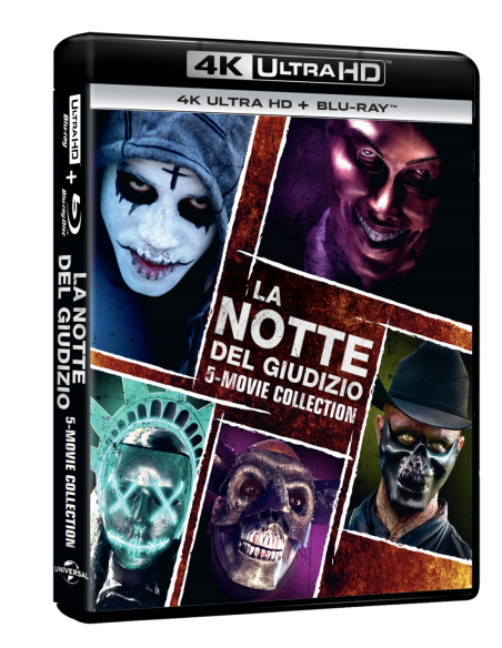 Notte Del Giudizio (La) Collection (5 4K Ultra Hd-5 Blu-Ray)
