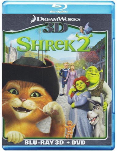 Shrek 2 (3D) (Blu-Ray 3D-Dvd)