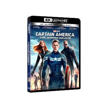 Captain America - The Winter Soldier (4K Ultra HD + Blu Ray)