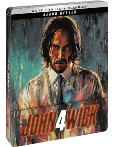 John Wick 4 (Steelbook) (Blu-Ray 4K...