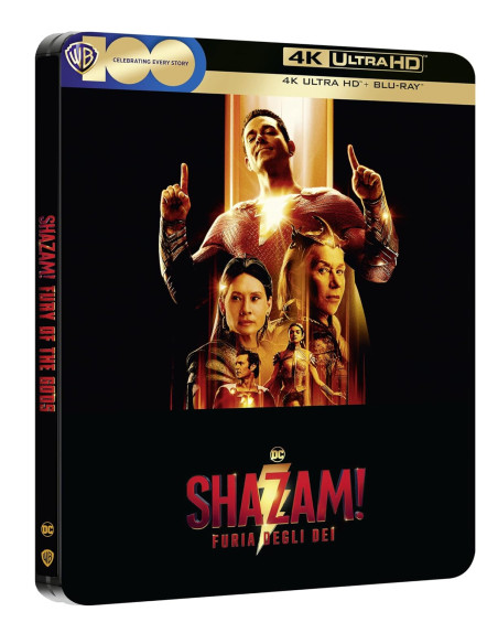 Shazam! 2 - Furia Degli Dei (Steelbook 2) (4K Ultra Hd-Blu-Ray)