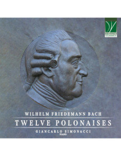 Simonacci Giancarlo - Wilhelm Friedemann Bach: Twelve Polonais - (CD)