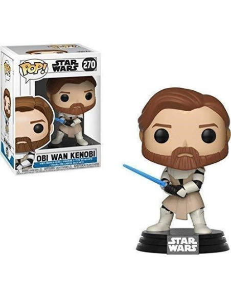 Star Wars: Funko Pop! - Clone Wars - Obi Wan Kenobi (Vinyl Figure 270)