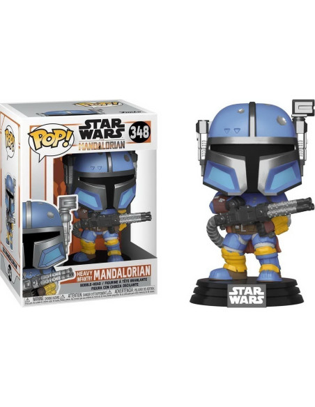 Star Wars: Funko Pop! - The Mandalorian - Heavy Infantry Mandalorian (Vinyl Figure 348)