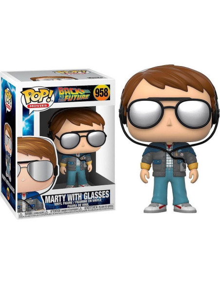 Back To The Future: Funko Pop! Movies - Marty With Glasses (Vinyl Figure 958)