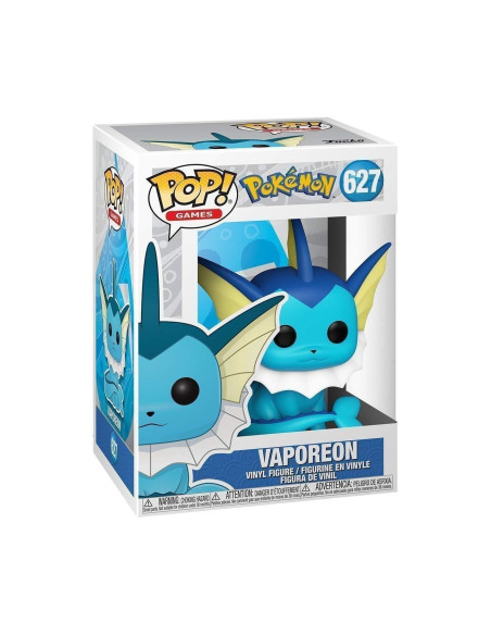Pokemon: Funko Pop! Games - Vaporeon (Vinyl Figure 627)