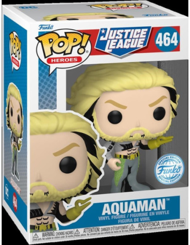 Dc Comics: Funko Pop! Heroes - Justice League - Aquaman (Vinyl Figure 464)